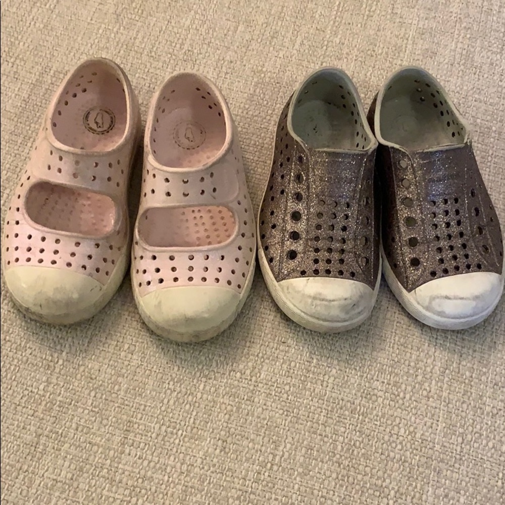 Bundle of Native shoes, size C7